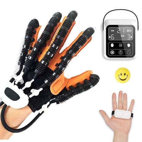 Robotic Rehabilitation Glove for Stroke Recovery, Hand Therapy, Left Hand, S
