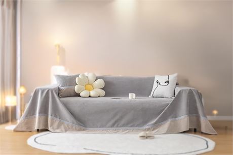 Flowmultiply Waterproof Pet Sofa Cover XXL 78x133in
