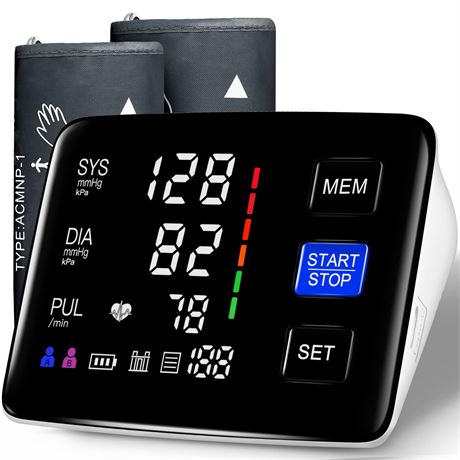 Digital Blood Pressure Monitor XL Cuff