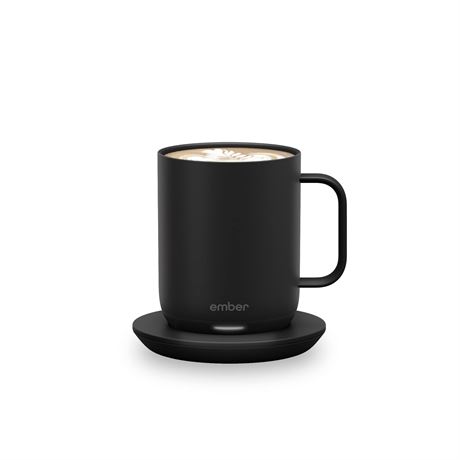 Ember Temperature Control Smart Mug 2, 10 Oz, Heated, 80 Min Battery, Black