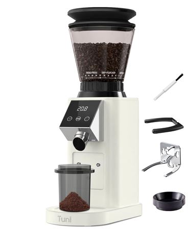 Tuni G1 Conical Burr Coffee Grinder, 48 Settings