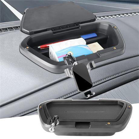 Car Phone Holder Center Console Organizer Tray for 2019-2026 Chevy Chevrolet