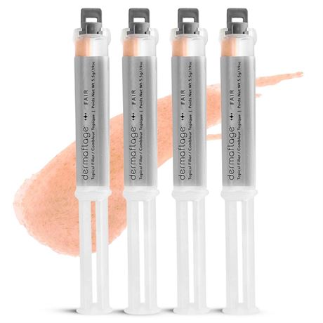 Dermaflage Scar Concealer 4-Pack Refill, 22g Each