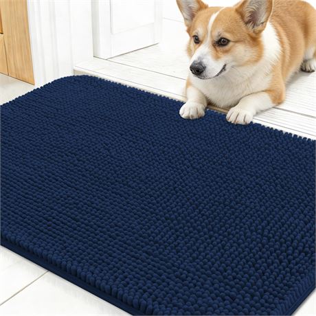 OLANLY Dog Door Mat 59x32 Chenille
