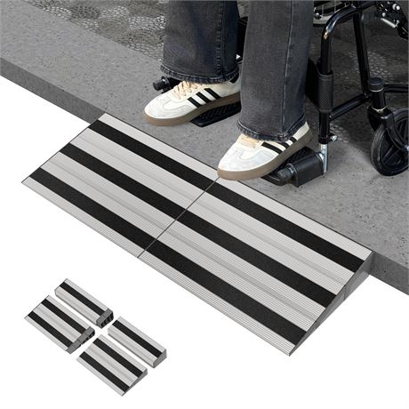 Nuvium 3-Inch Threshold Ramps Wheelchair Access