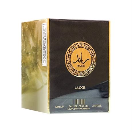 Ra'ed Luxe Eau de parfum or de luxe, fragrance oud longue durée, 100 ml
