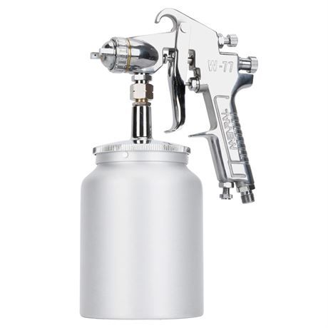 Professional Siphon Spray Gun with 1000cc Cup, 3.0mm Nozzle, for Furniture