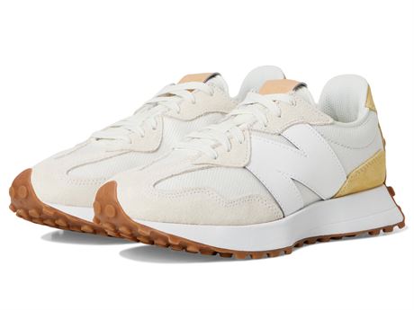New Balance Womens 327, Linen/Hay, 8