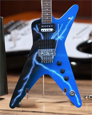 Axe Heaven Dean Dimebag Darrell from Hell Lightning Bolt Mini Guitar – Guitare