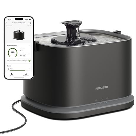 PETLIBRO Cat Water Fountain Stainless 3L WiFi