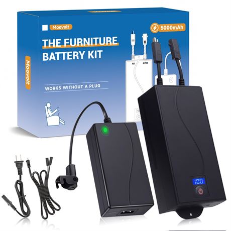Moovolt 5000mAh Universal Battery Pack for Reclining Furniture – Batterie