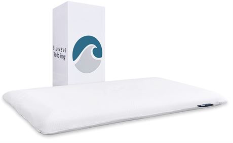 Bluewave Hyper Slim Gel Memory Foam Pillow King