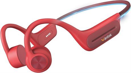 Wantek Open-Ear Bone Conduction Headphones, IPX8, 32GB MP3 – Écouteurs