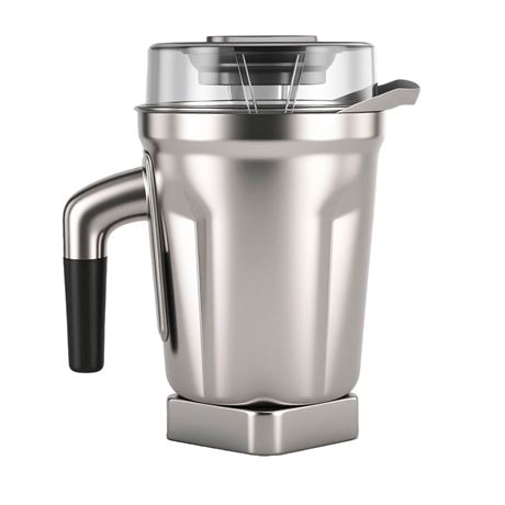 Stainless Steel Container 64oz, Compatible with Vit 5200 5000 6300 – Récipient