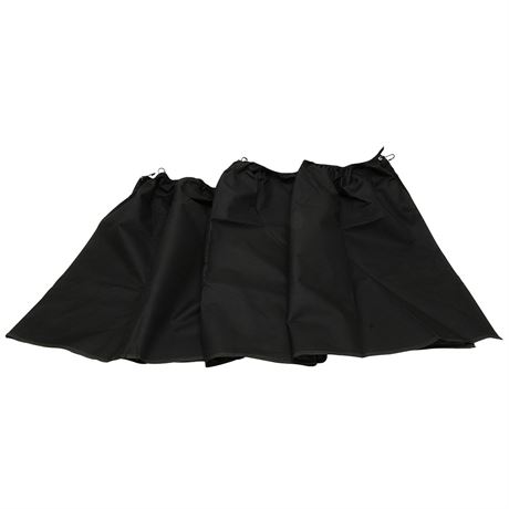 RoadPro Privacy Cab Curtain 28in x 11ft Black