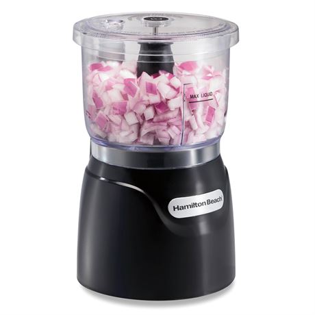 Hamilton Beach Stack & Press Food Chopper 350W