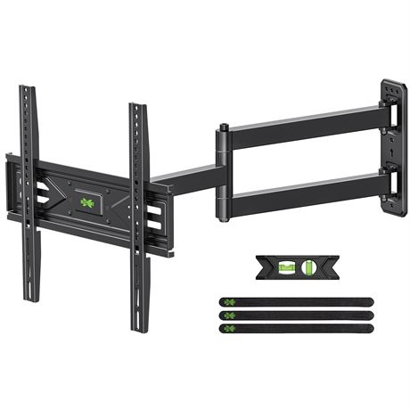 TV Wall Mount for 26-65 Inch TVs, Full Motion Swivel