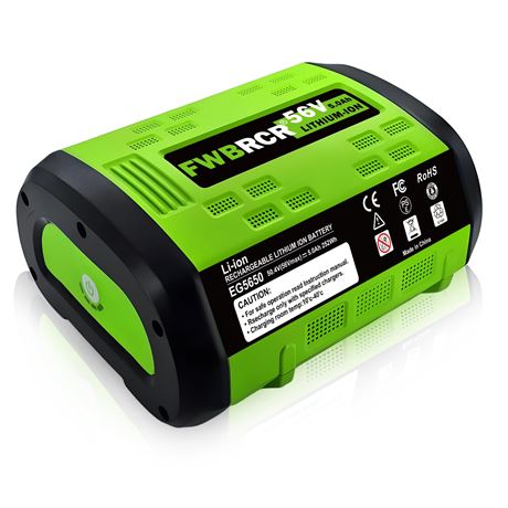 FWBRCR 5.0Ah Replacement Battery EGO 56V BA1400T