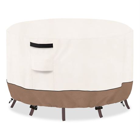 SoloToo Round Outdoor Table Cover Waterproof 42x28in