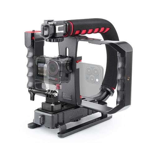 Zeadio Video Handheld Stabilizer Smartphone Cage
