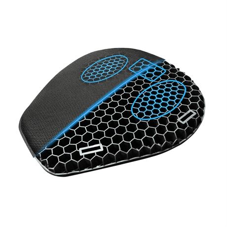 CERITORN Motorcycle Gel Seat Cushion 3D Honeycomb