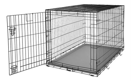 Petco 1-Door XX-Large Folding Dog Crate, 48-in L x 30-in W x 33-in H