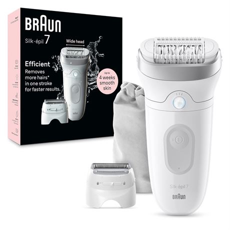 Braun Silk-epil 7 Epilator SE7-041 Wet & Dry Women's Shaver Trimmer
