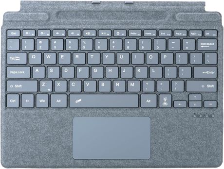 Mobee Type Cover pour Surface Pro 13, rétroéclairé, clavier rechargeable