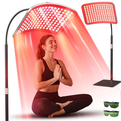 25W Red Light Lamp for Body and Face, Infrared Panel