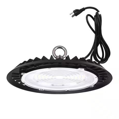 11 in. HBD High Bay 180-Watt Equivalent, 16K Lumens 5K CCT Cord and Plug – Lampe