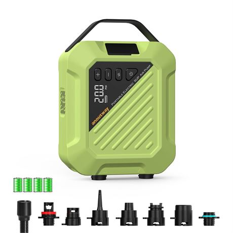 anoutway Paddle Board Pump Electric, 20PSI Portable Rechargeable Wireless