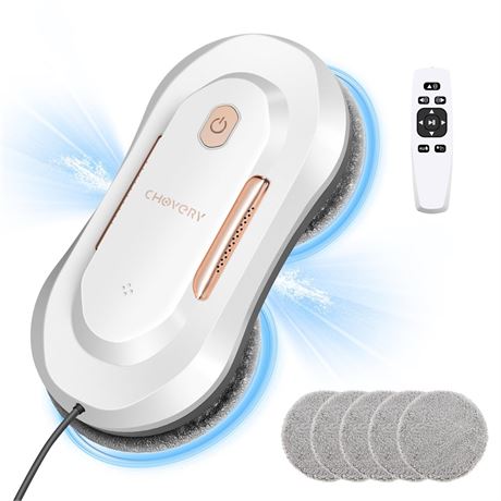CHOVERY CL3 3000Pa Window Cleaning Robot with Spray, Automatic, Dual Water Spray