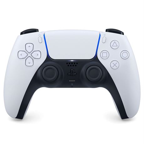 PS5 DualSense Wireless Controller White Renewed
