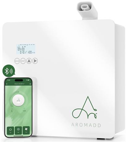 Smart Scent Diffuser HVAC Whole-House Aroma, Waterless, 600mL