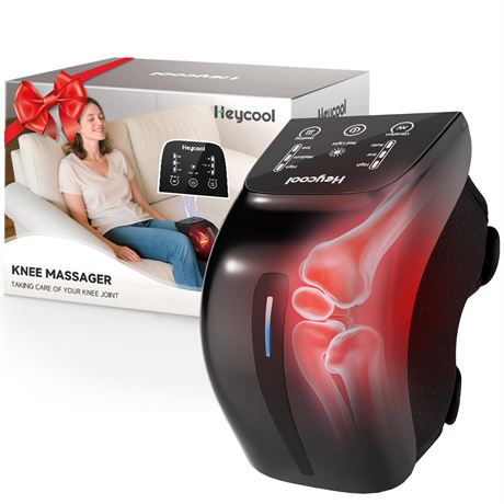 Heycool Cordless Knee Massager with Heat