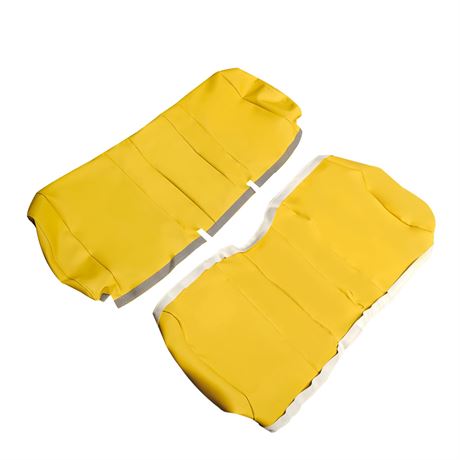 Yellow Leather Seat Cover John Deere Gator XUV