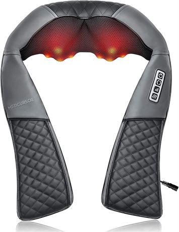 Medcursor Neck Massager Electric Shiatsu with Heat