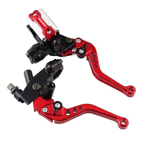 PACEWALKER Motorcycle Handlebar Brake Master Cylinder CNC