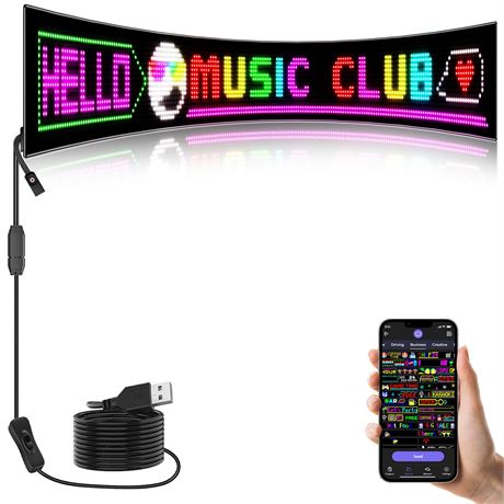 LED Business Sign APP Control DIY Text Display