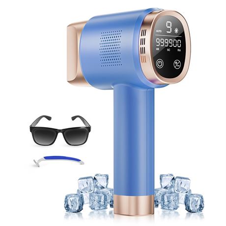 IPL Hair Removal with Ice Cooling Care Function for Women and Men