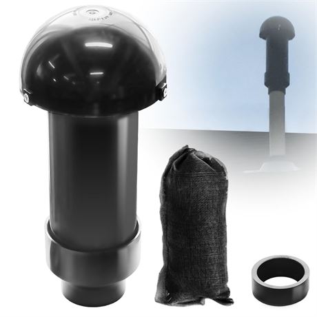 Rolkely 2" Vent Filter with Mushroom Cap