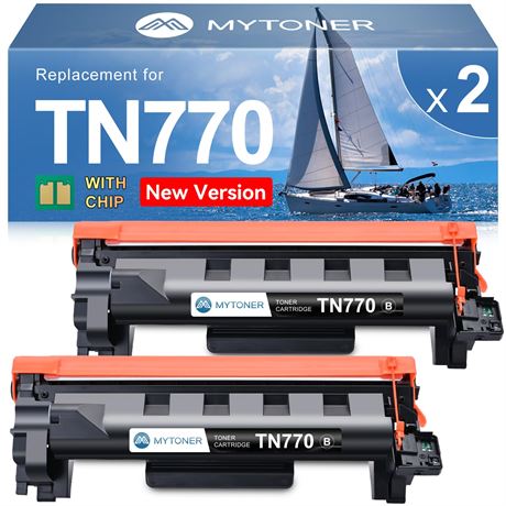 MYTONER TN770 Toner Cartridge for Brother