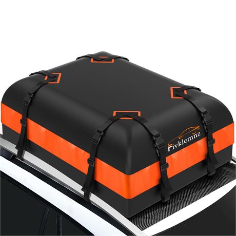 Car Roof Bag Cargo Carrier Waterproof 8 Straps 6 Door Hooks