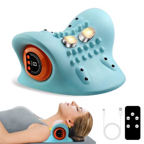 XHalvaen Neck Massager 6 Levels Heat Therapy
