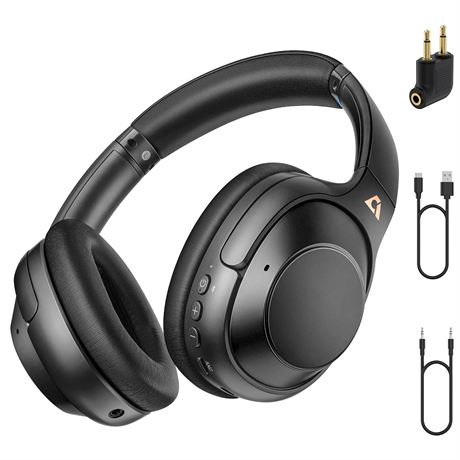 Riibox Y7Pro Hybrid Active Noise Cancelling Headphones