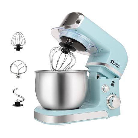 Kitchen in the Box Stand Mixer 3.2Qt 6-Speed, Whisk & Dough Hook