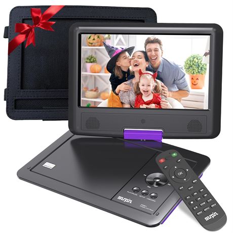 11.5" Portable DVD Player for Kids, Car, Type-C Charger