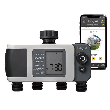 Orbit B-Hyve XD 4-Port Smart Sprinkler Timer