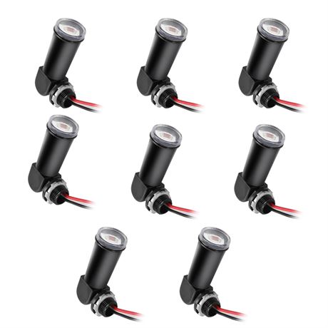 GBAYSA 8 Pack Outdoor Photoelectric Sensor,Dusk to Dawn Swivel Mount – Capteurs