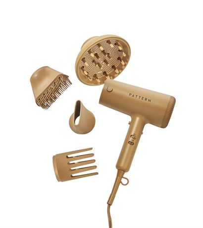 PATTERN by Tracee Ellis Ross Blow Dryer, 4 Attachments, Curly Hair